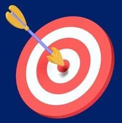 Target achievement icon