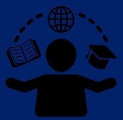 Education journey icon